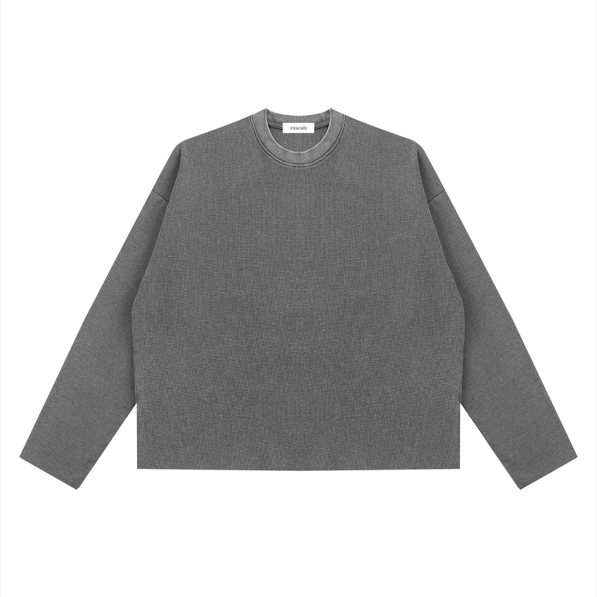 Vintage Wash Boxy Waffle Tee