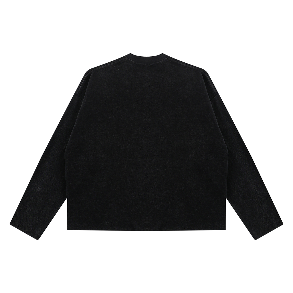 Vintage Wash Boxy Waffle Tee