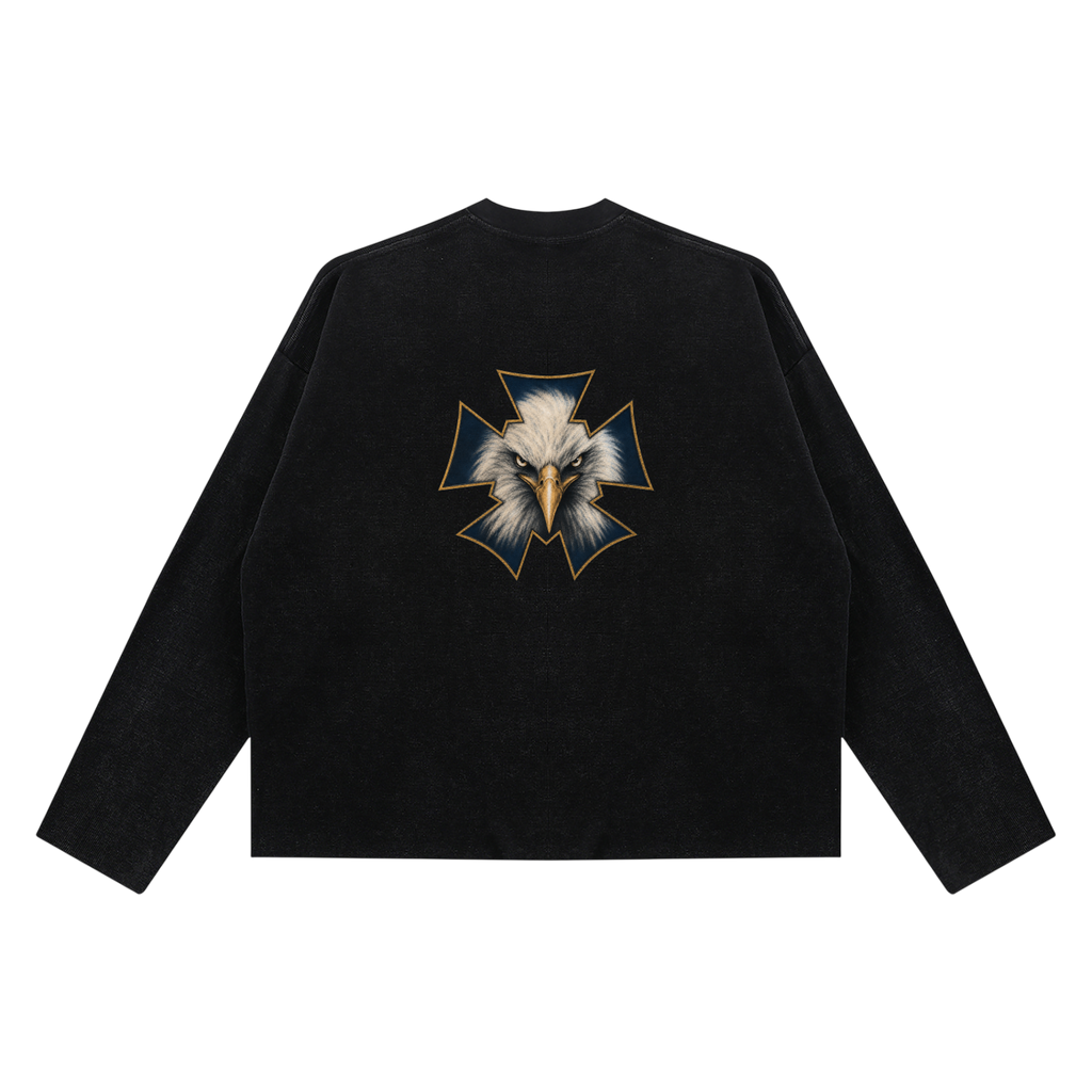 Liberty Crest L-Sleeve Waffle
